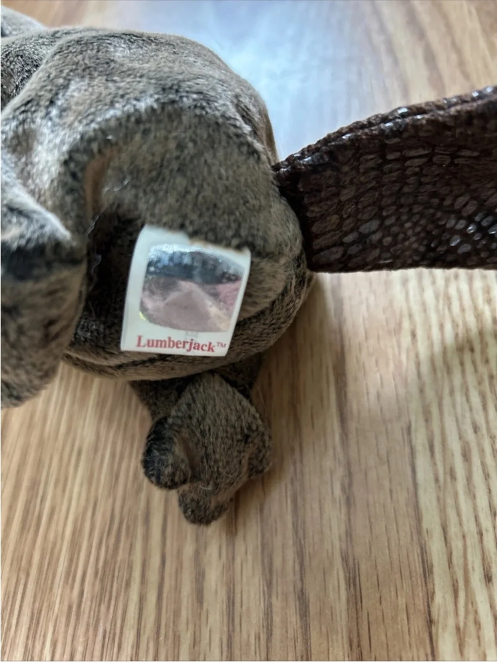 Ty Beanie Baby - LUMBERJACK the Beaver 5.5